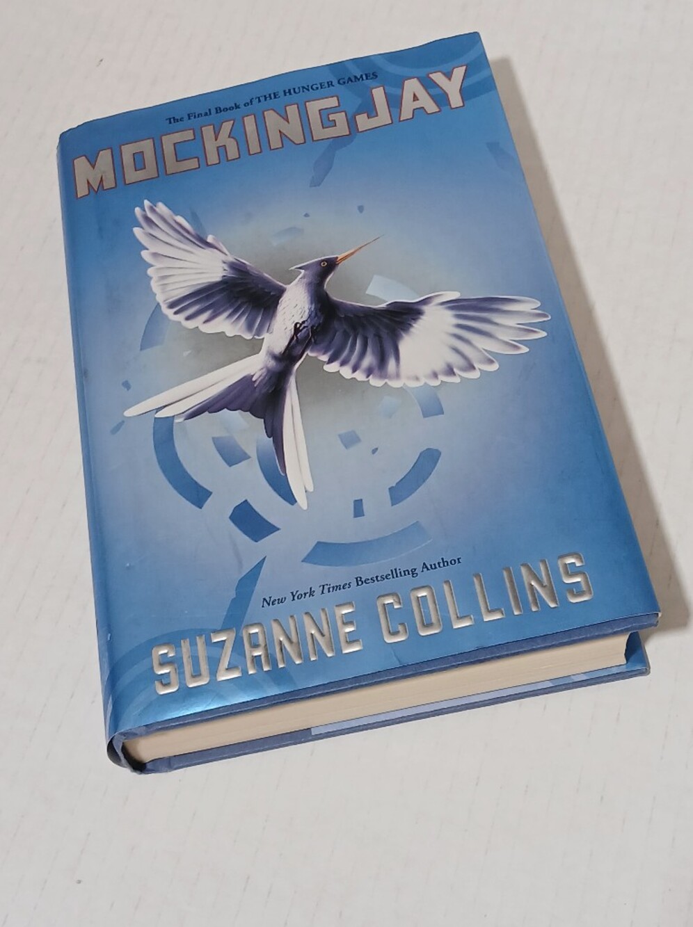 Hunger Games 🏹 "Mockingjay" Book Hardcover HC Dust Jacket Suzanne Collins